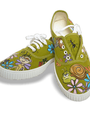 zapatillas de bichos del campo
