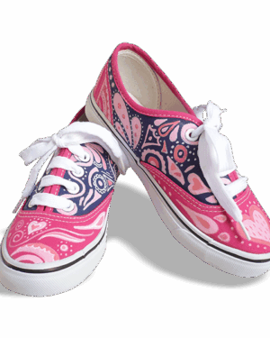 zapatillas rosa chicle