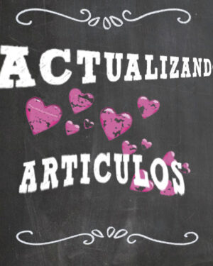 Actualizando artículos